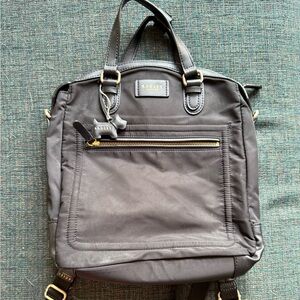 Black Radley backpack purse